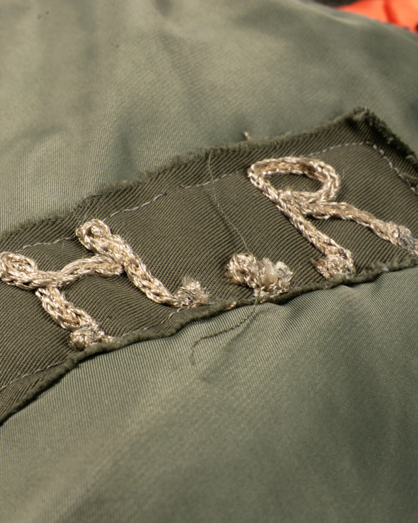 Italienische - Nylon - Bomberjacke mit Stickereibesatz von History Repeats - Coats & Jackets HISTORY REPEATS