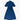 Ive Klein Blaues Viskose Kleid mit Gucci Besatz von La Camicia - Dresses LA CAMICIA