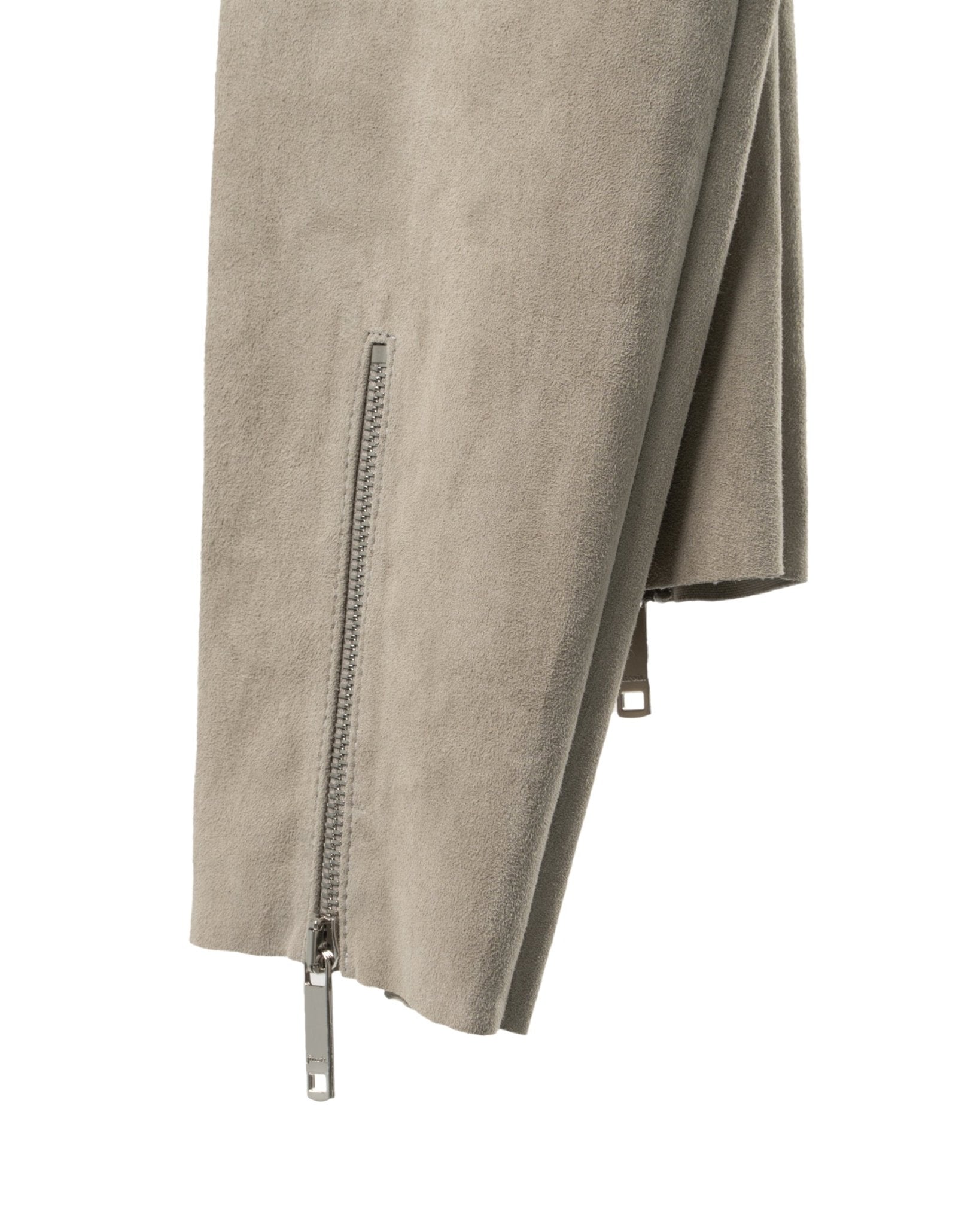 JITROIS | LEATHER LEGGING WITH ZIP TRIM - Trousers JITROIS