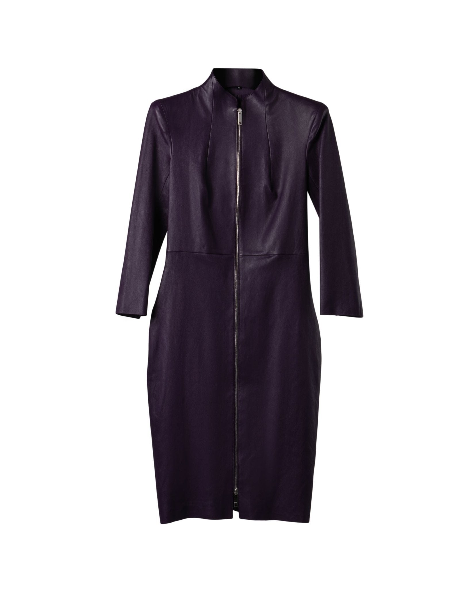 JITROIS | PAGODE SHOULDER FRONT ZIP DRESS - Dresses JITROIS