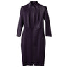 JITROIS | PAGODE SHOULDER FRONT ZIP DRESS - Dresses JITROIS
