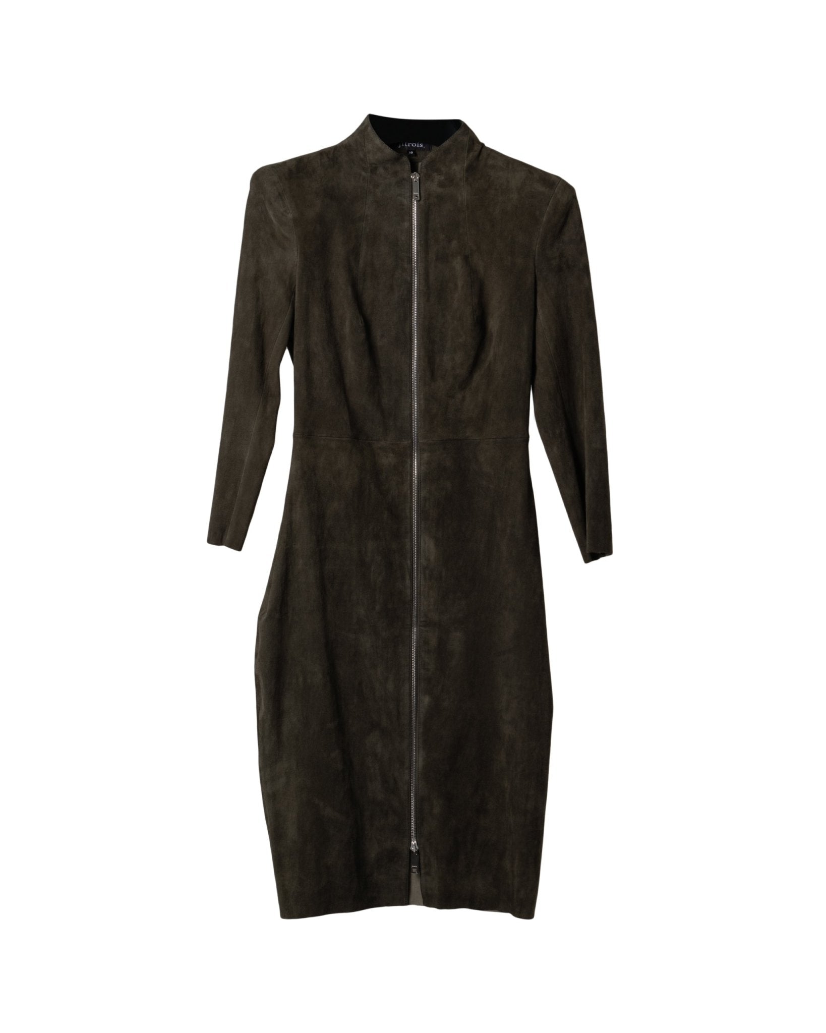 JITROIS | PAGODE SHOULDER FRONT ZIP DRESS - Dresses JITROIS