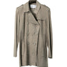 JITROIS | SHORT SOFT SUEDE TRENCHCOAT - Coats & Jackets JITROIS