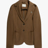 Jutafarbener Aufgerauhter Cashmere Griff 2 Knopf Blazer von Circolo - Blazers CIRCOLO 1901