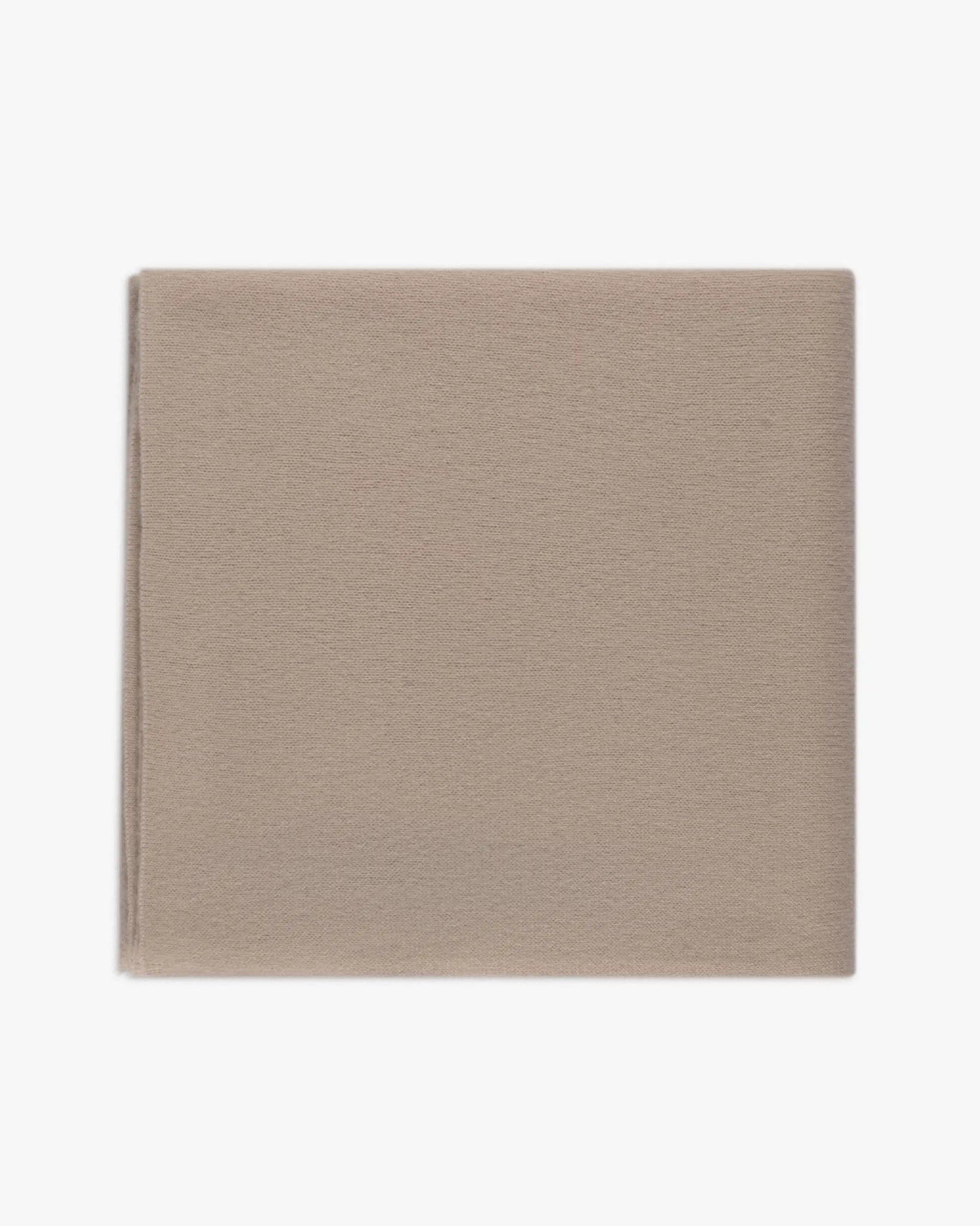 Jutefarbene 2 Fädige Cashmere Stola von Lunaria - Knitwear LUNARIA