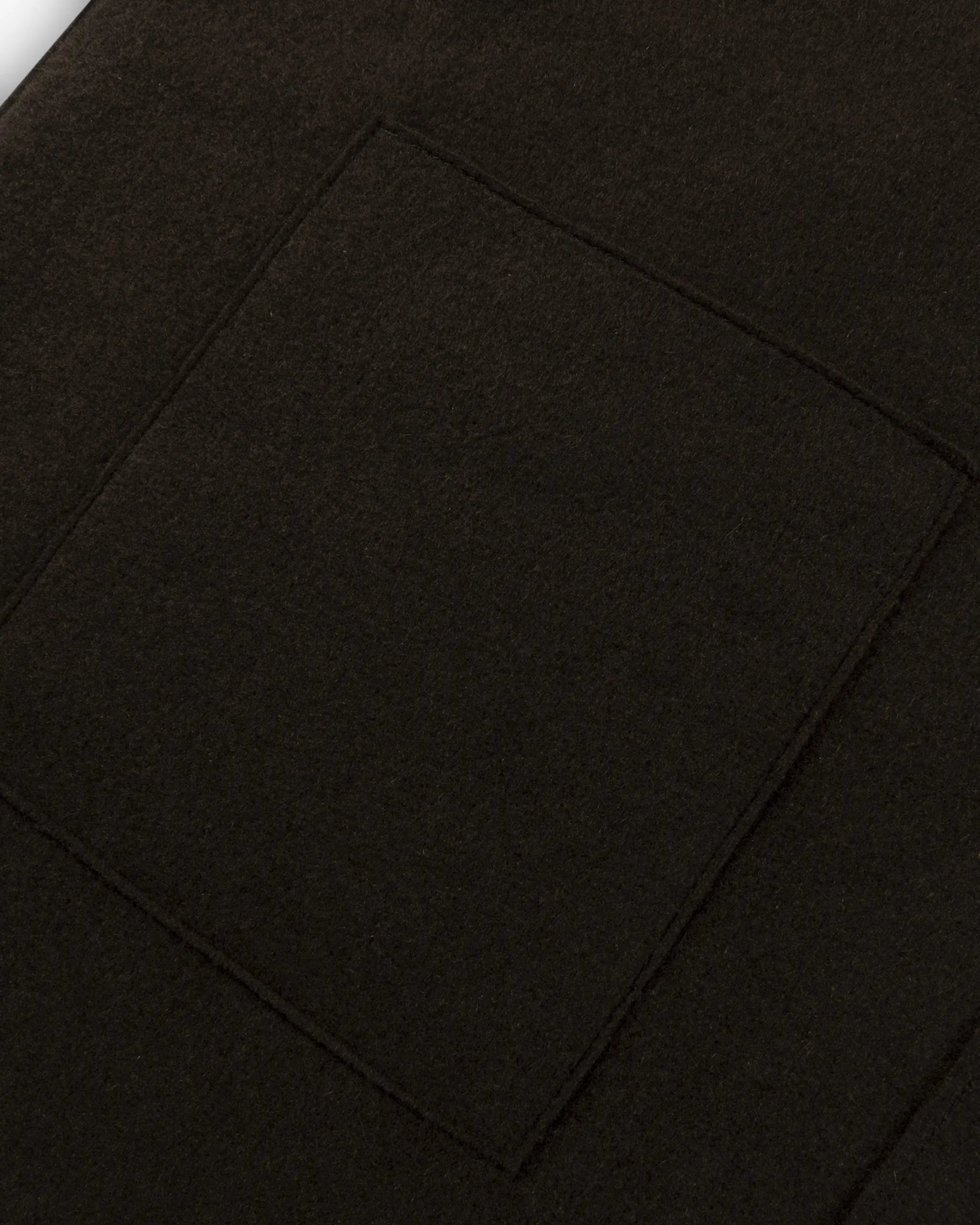 Kaffeebrauner 3 - 4 Arm Gewalktes Cashmere Mantel von Lunaria - Knitwear LUNARIA