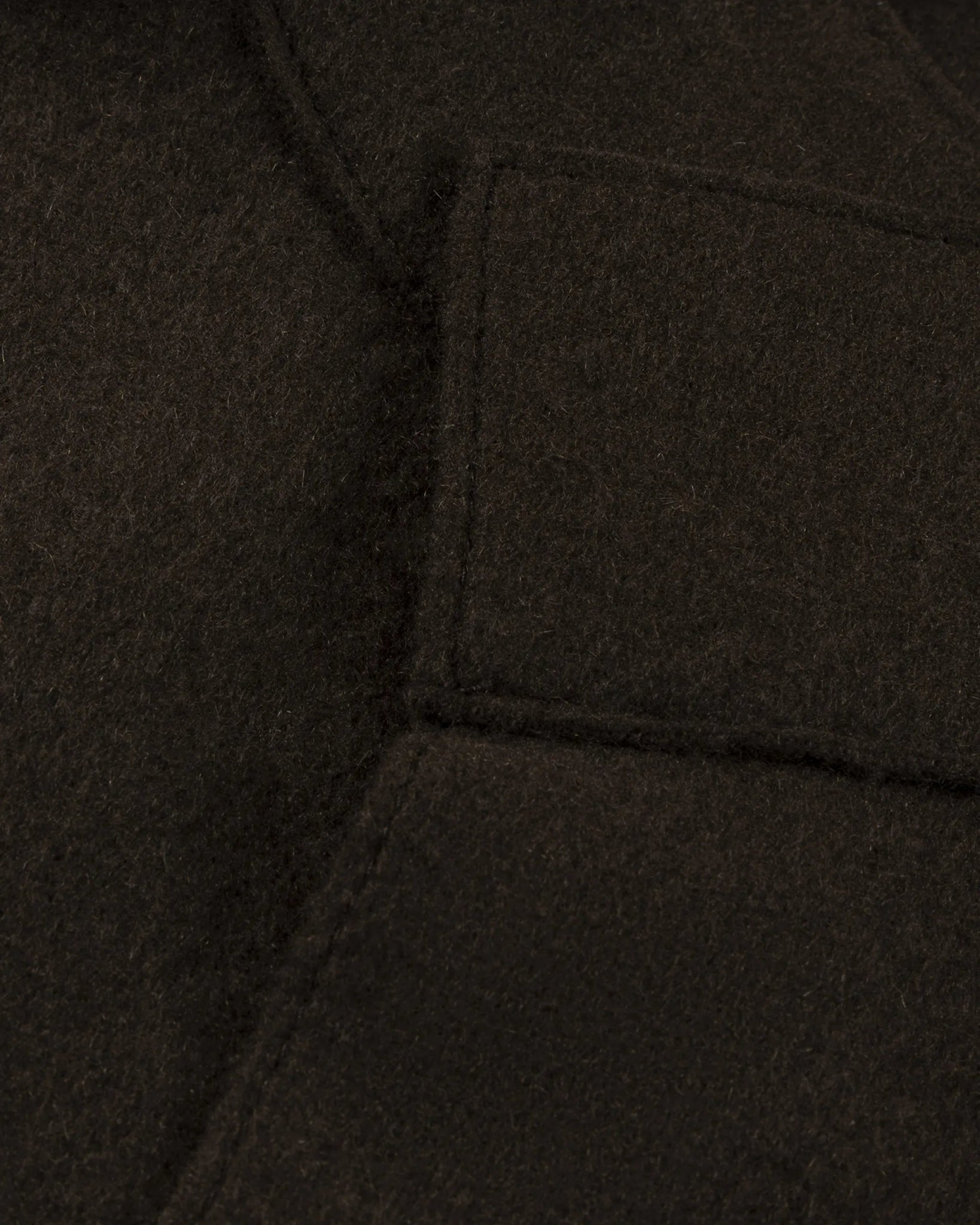 Kaffeebrauner 3 - 4 Arm Gewalktes Cashmere Mantel von Lunaria - Knitwear LUNARIA
