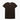 Kaffeefarbenes Halbarm Rundhals Basic Shirt von Majestic Filatures - Shirts MAJESTIC