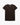 Kaffeefarbenes Halbarm Rundhals Basic Shirt von Majestic Filatures - Shirts MAJESTIC