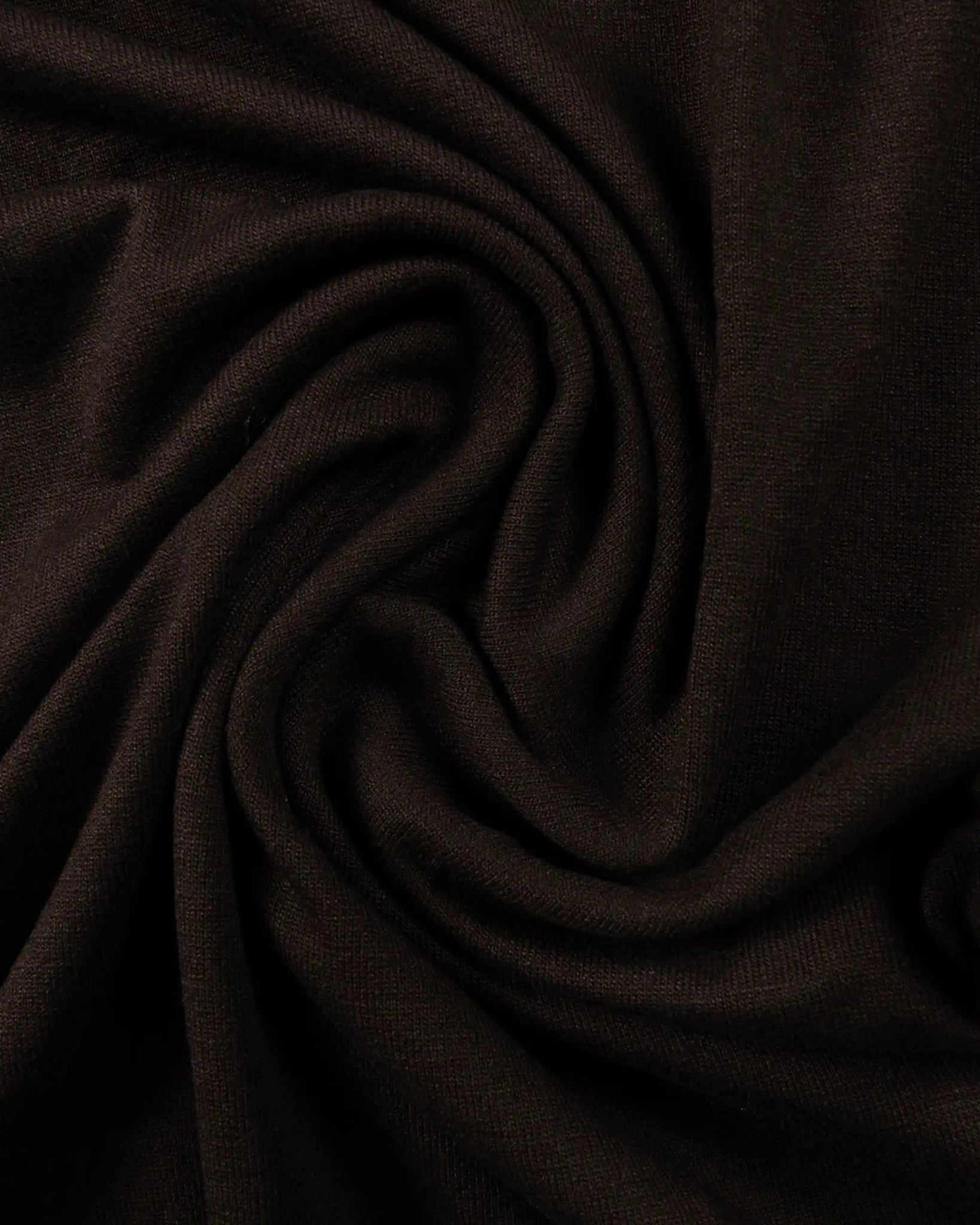 Kaffeefarbenes Halbarm Rundhals Basic Shirt von Majestic Filatures - Shirts MAJESTIC