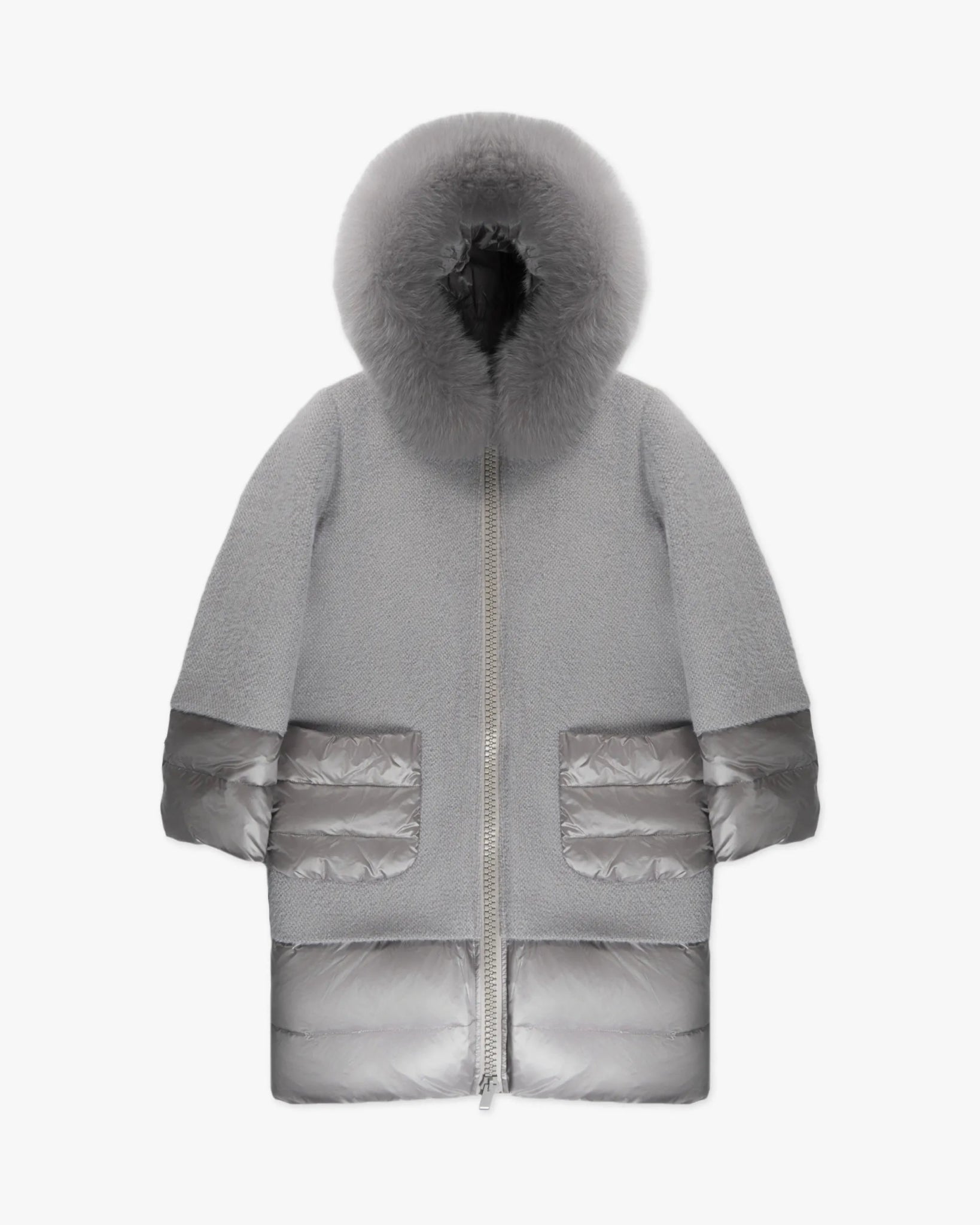 Kaschmir - Gefühl Daunen - Fuchs Jacke von Marco del Forte - Coats & Jackets MDF MARCO DEL