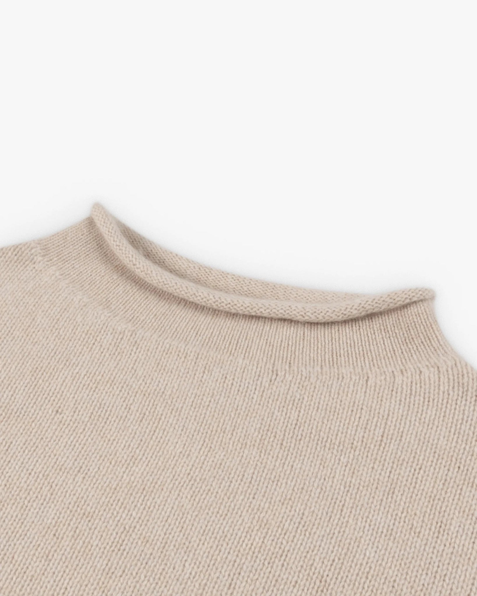 Kaschmir - Rollkragen mit weiten Ärmeln von Mia Fratino - Knitwear MIA FRATINO