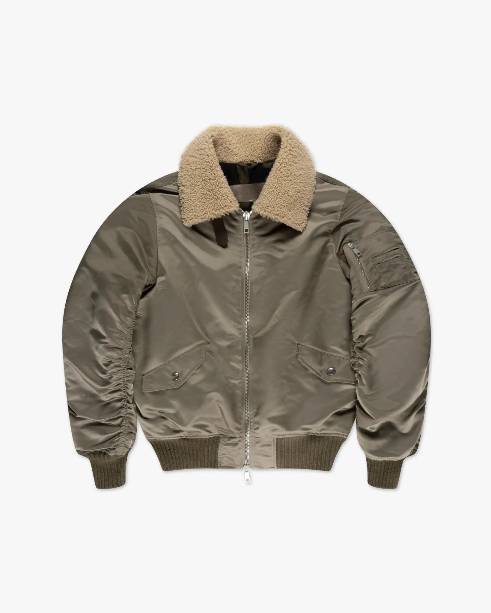 Khakifarbene Bomber Jacke von Giorgio Brato - Coats & Jackets GIORGIO BRATO