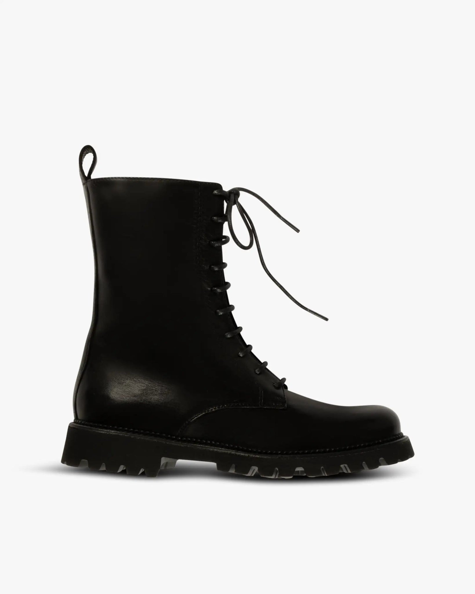 Klassischer Combat - Nappa - Stiefel von Emanuela Rosseti - Shoes CAIMAN SHOES
