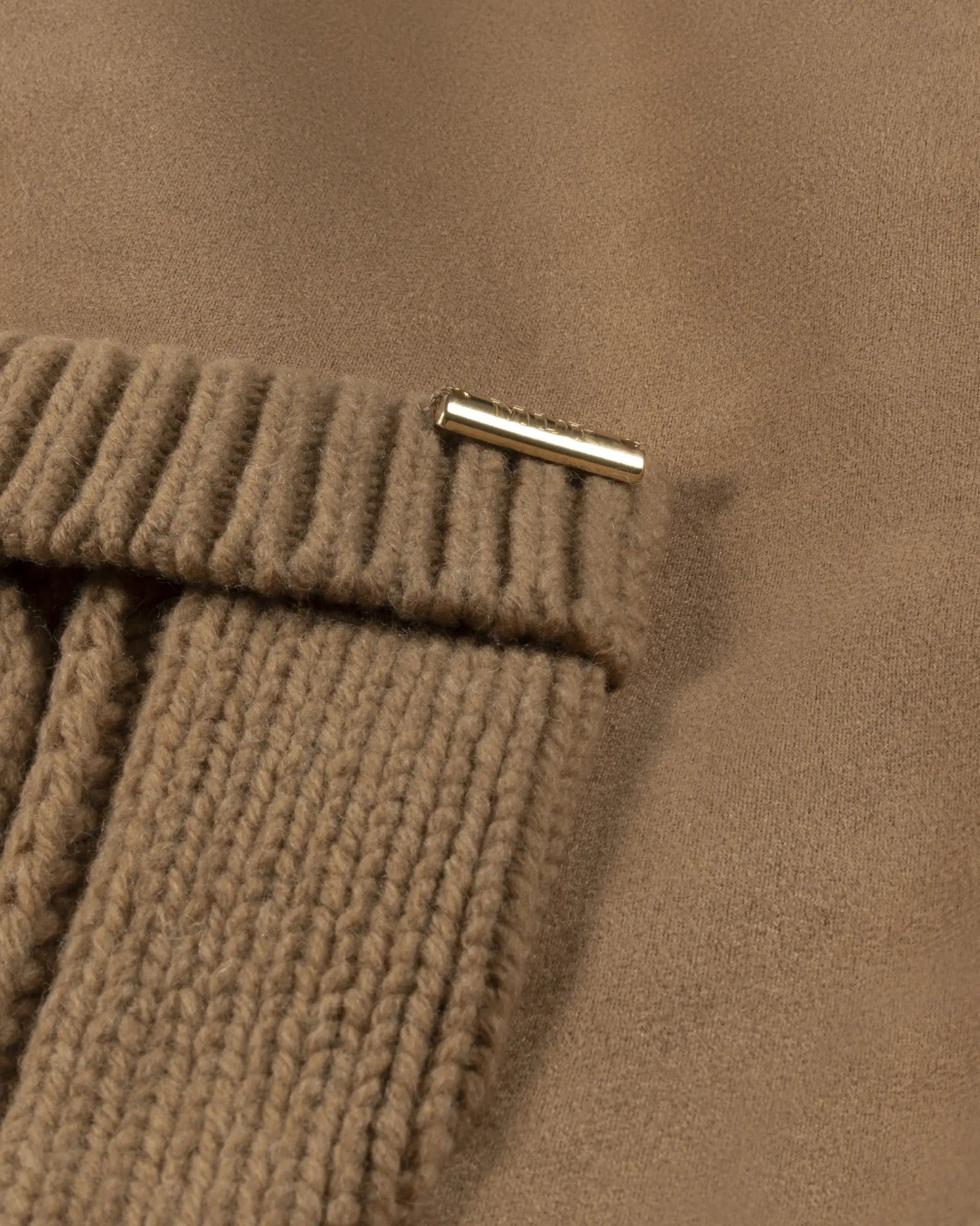 Kurze Daunen - Strick - Fuchsjacke von Marco del Forte - Coats & Jackets MDF MARCO DEL