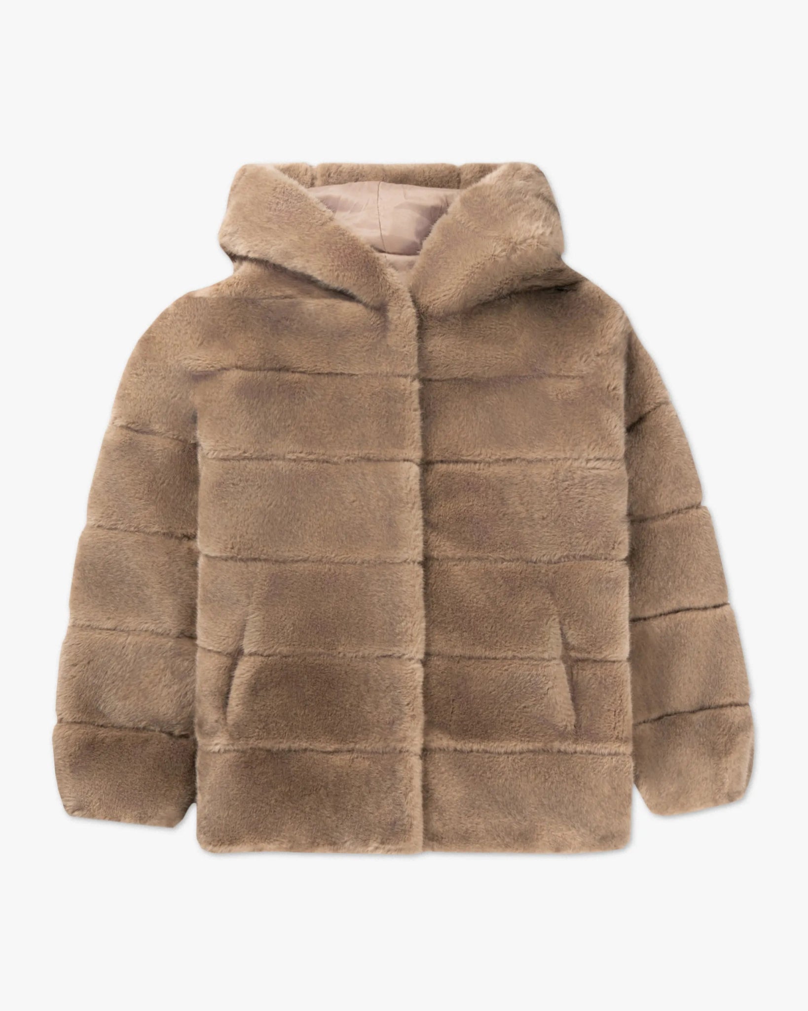 Kurze Kunstnerz - Kapuzenjacke von Betta Corradi - Coats & Jackets AT Brands