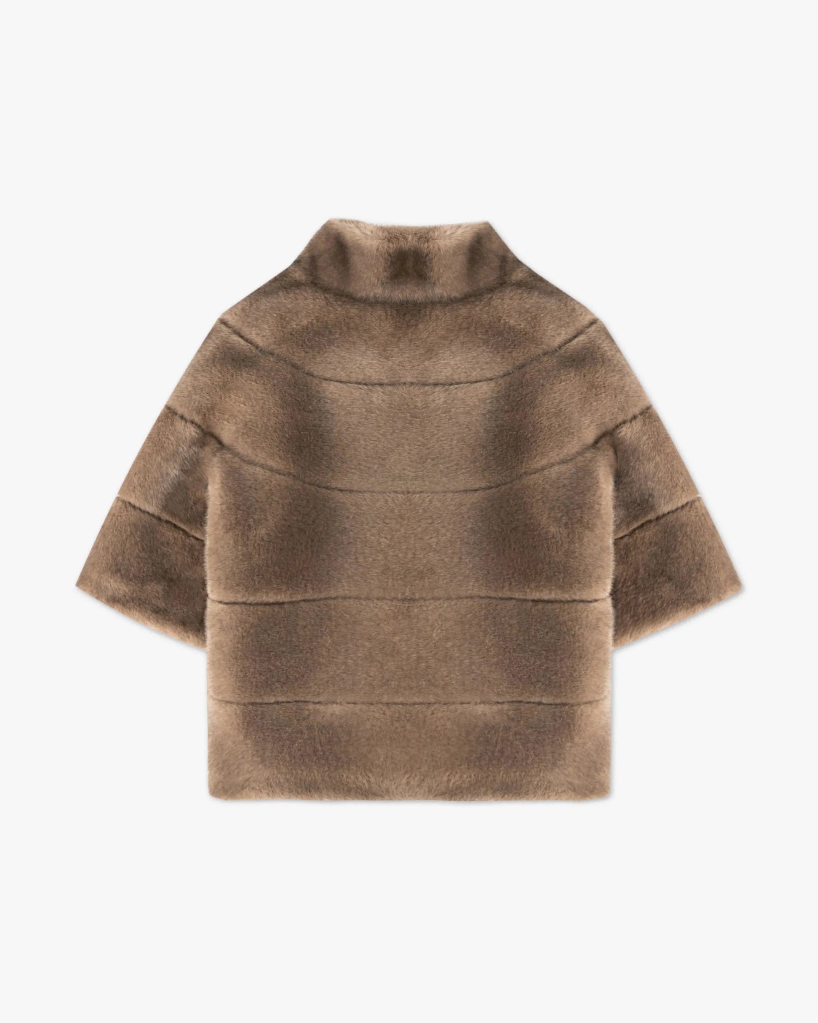 Kurze Kunstnerz - Stola mit 3/4 - Ärmeln von Betta Corradi - Coats & Jackets AT Brands