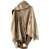 LA COUVERTURE | "PEACE BEGIN WITH A SMILE" STATEMENT PONCHO - Coats & Jackets LA COUVERTURE