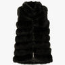 Langes Zobelbesatz - Fuchs - Gilet mit Reißverschluss von Suprema - Vests SUPREMA