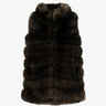 Langes Zobelbesatz - Fuchs - Gilet mit Reißverschluss von Suprema - Vests SUPREMA