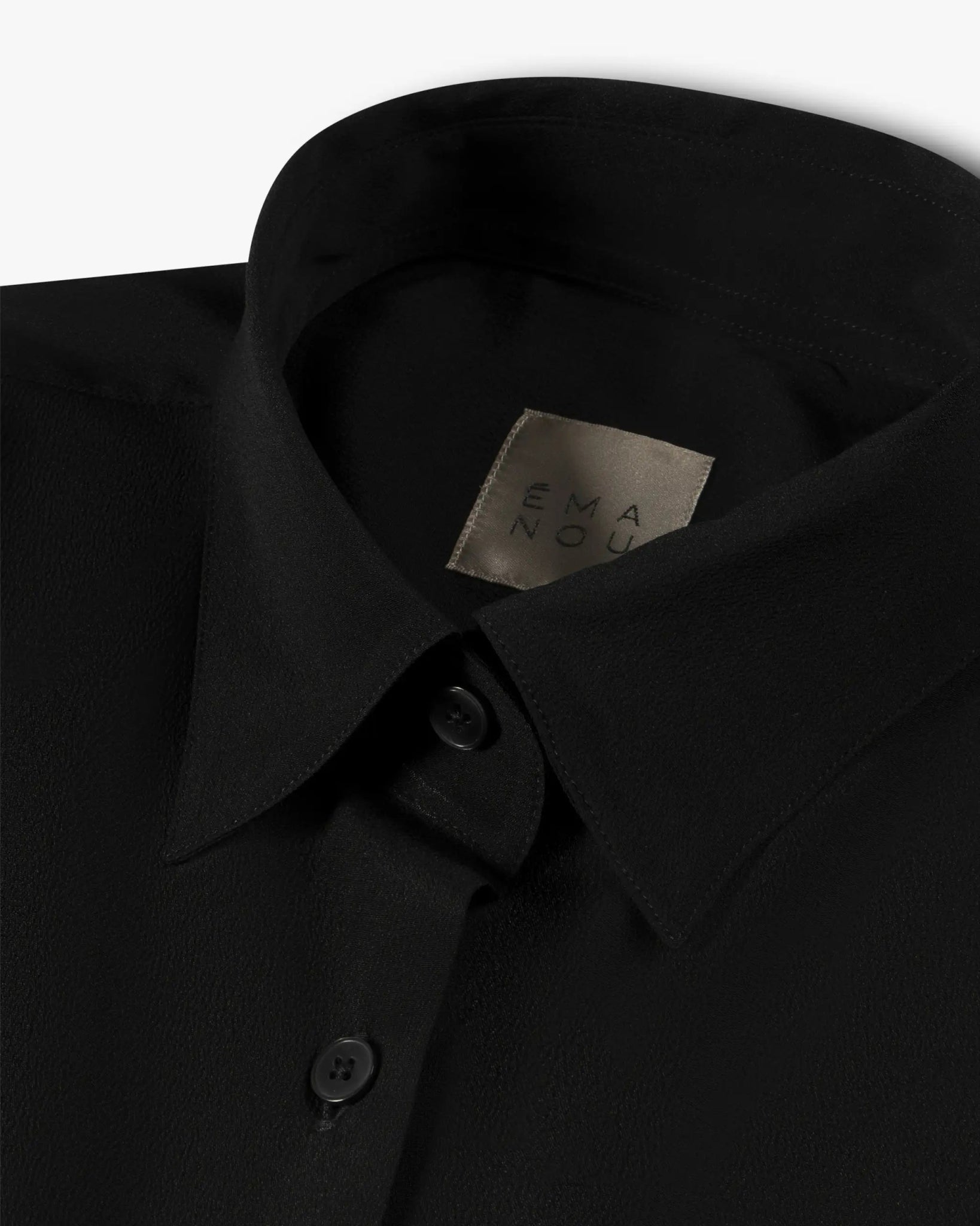 Langmanschetten Seiden - Stretchbluse von Emanou - Blouses EMANOU
