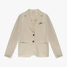 Leinen - Farbener Fleece - Stretch - Jersey - Blazer von Circolo - Blazers CIRCOLO 1901