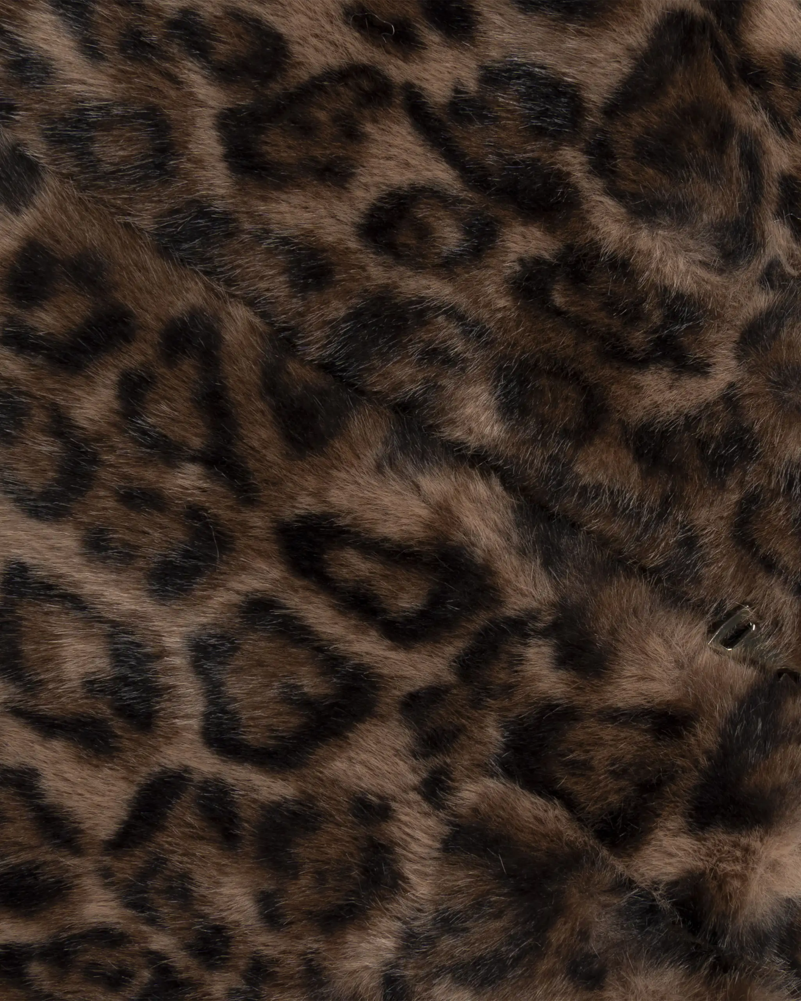 Leopardfarbene Fake Fur Zip Jacke von Betta Corradi - Coats & Jackets BETTA CORADI