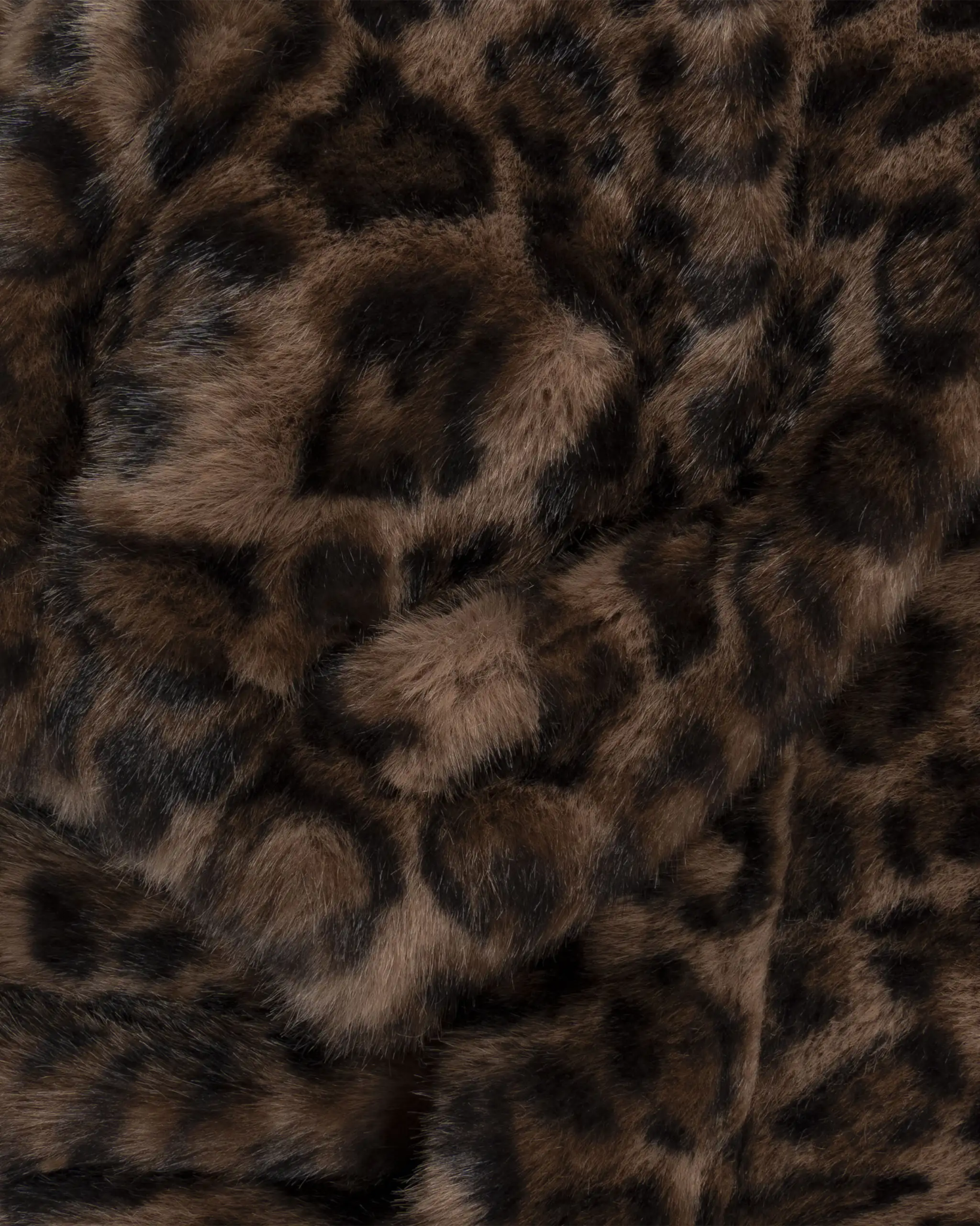 Leopardfarbene Fake Fur Zip Jacke von Betta Corradi - Coats & Jackets BETTA CORADI