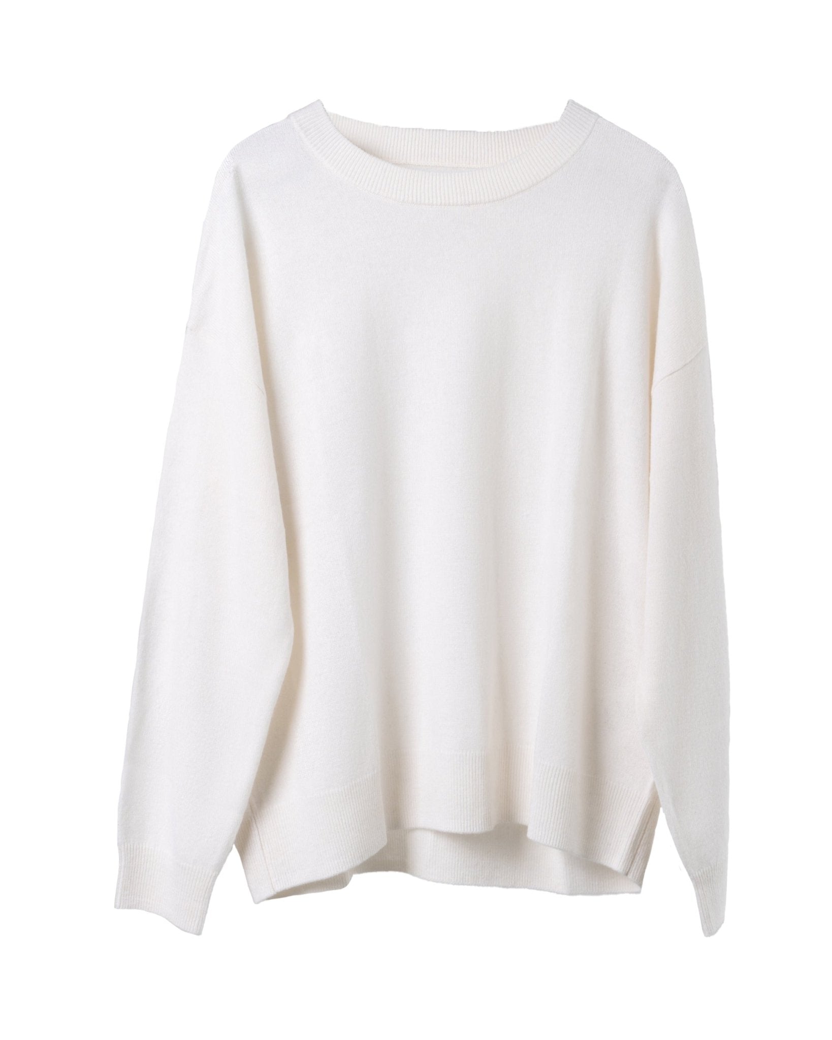 LES TRICOTS DE LEA | CASHMERE CREW NECK SWEATER - Knitwear LE TRICOT DE LE