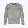 Lichtgrauer 5 Gauge Rundhals Pullover von Avant Toi - Knitwear AVANT TOI
