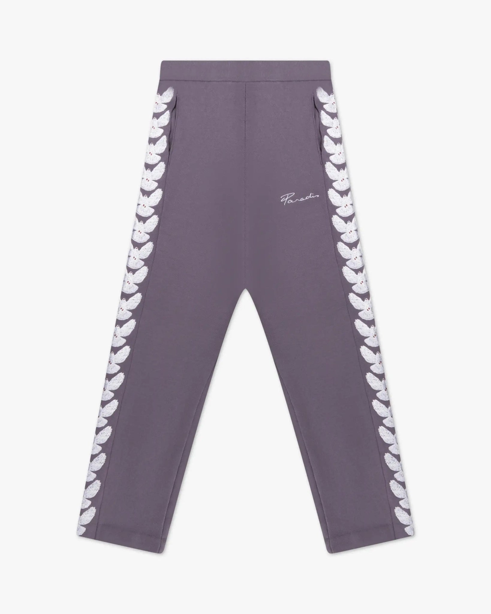 Lilafarbene Milano Ripp Trainingshose von 3 Paradis - Trousers PARADIS