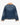 Limitierte Blau Beige Vintage Nerzfell Denimjacke von Seafarer - Denim SEAFARER
