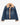 Limitierte Blau Beige Vintage Nerzfell Denimjacke von Seafarer - Denim SEAFARER
