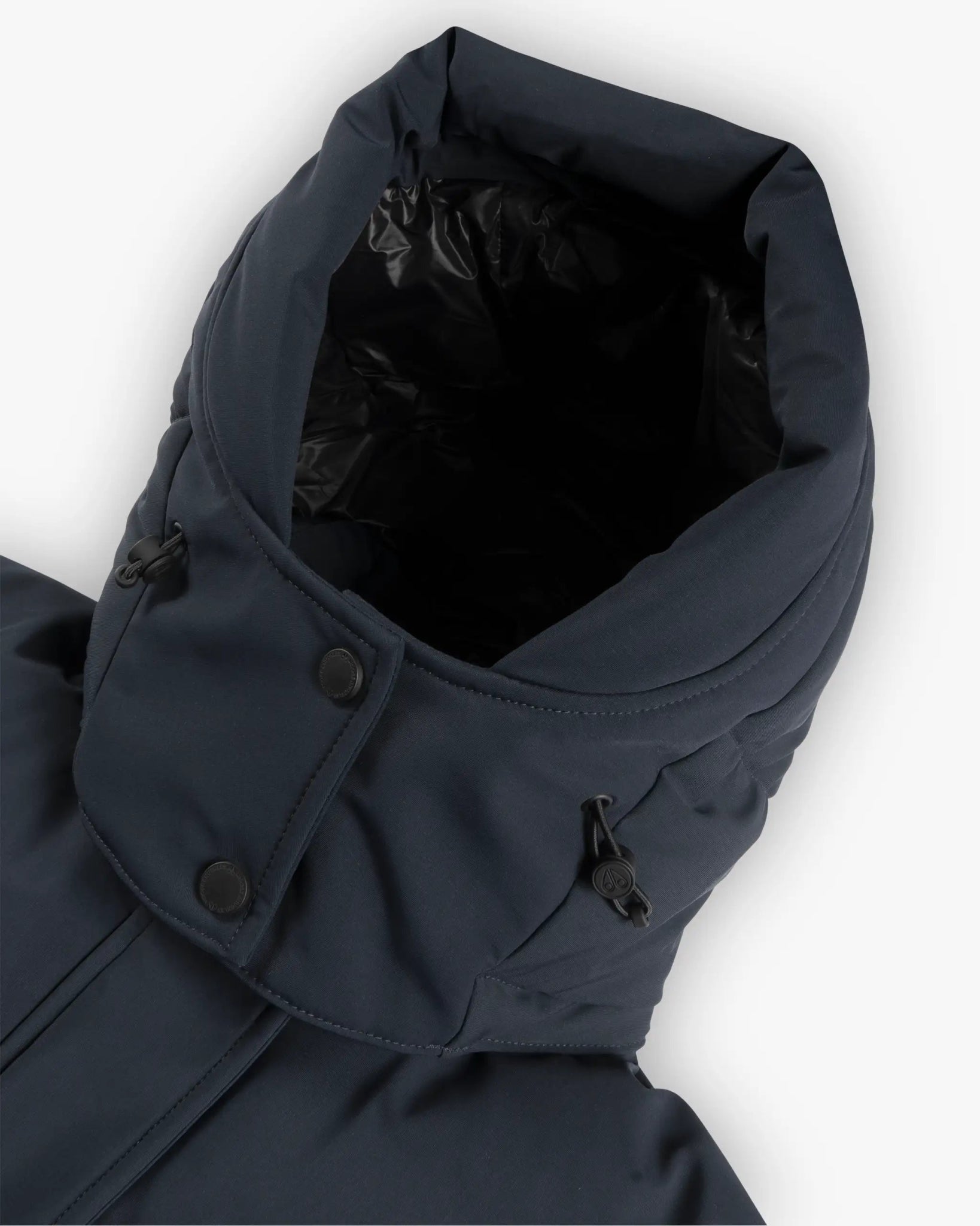 Marineblaue extra lange Heavy - Canvas - Daunenjacke von Moose Knuckles - Coats & Jackets MOOSE KNUCKLES