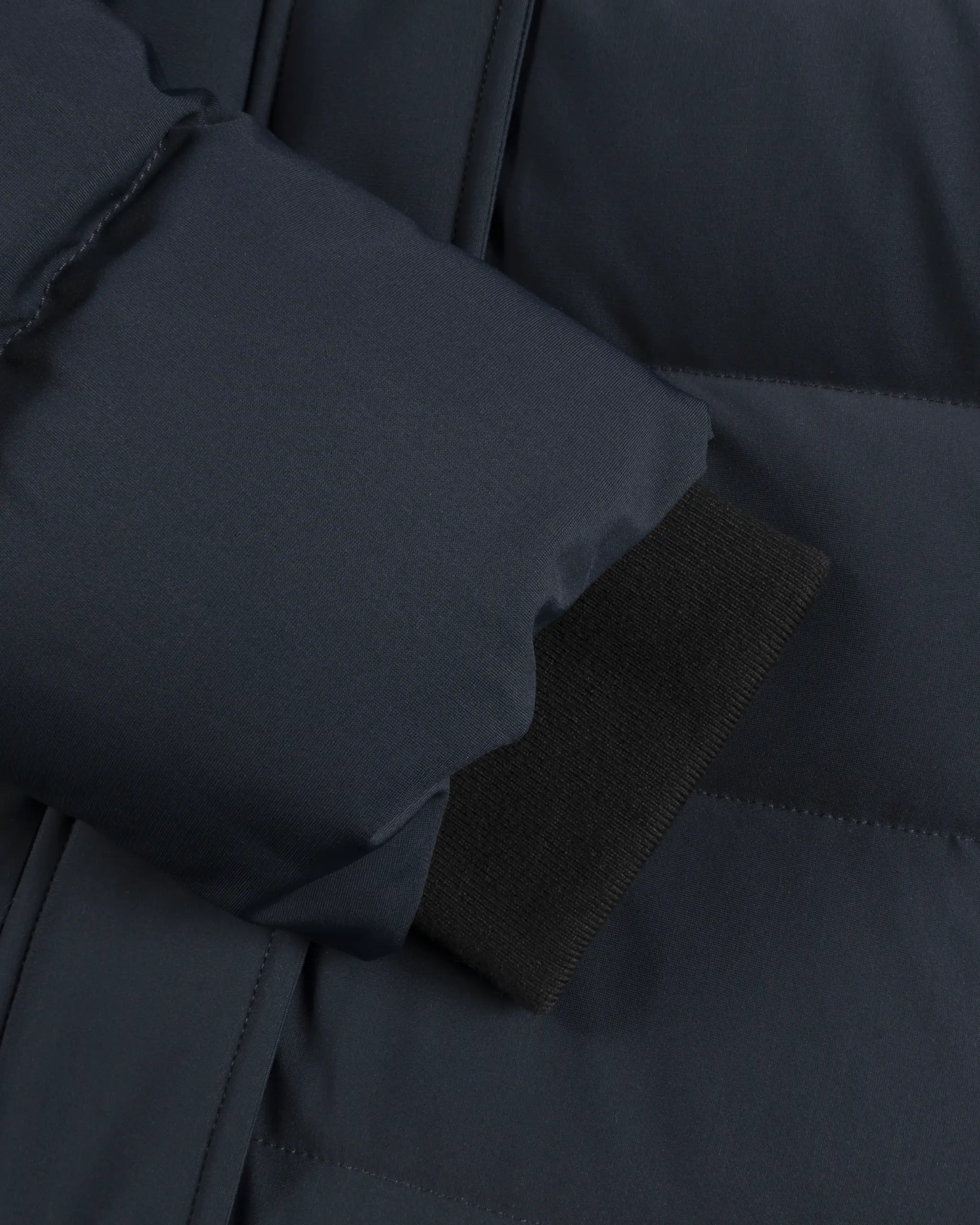 Marineblaue extra lange Heavy - Canvas - Daunenjacke von Moose Knuckles - Coats & Jackets MOOSE KNUCKLES