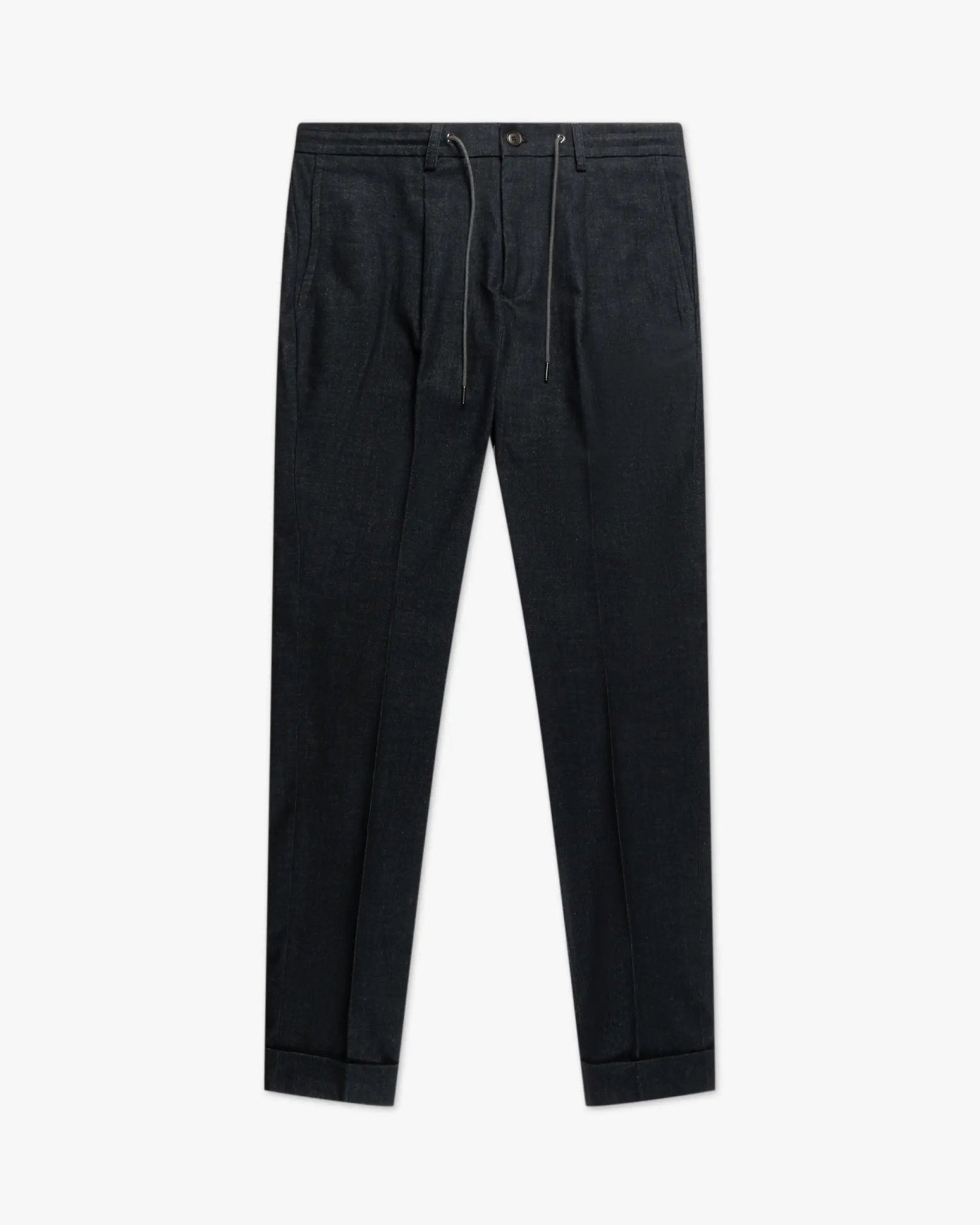Marineblaue Flanell Denim Hose von Luciano Barbera - Trousers LUCIANO BARBERA