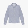 Marineblaue Skin Line Bedruckte Streifenbluse von Caliban - Blouses CALIBAN