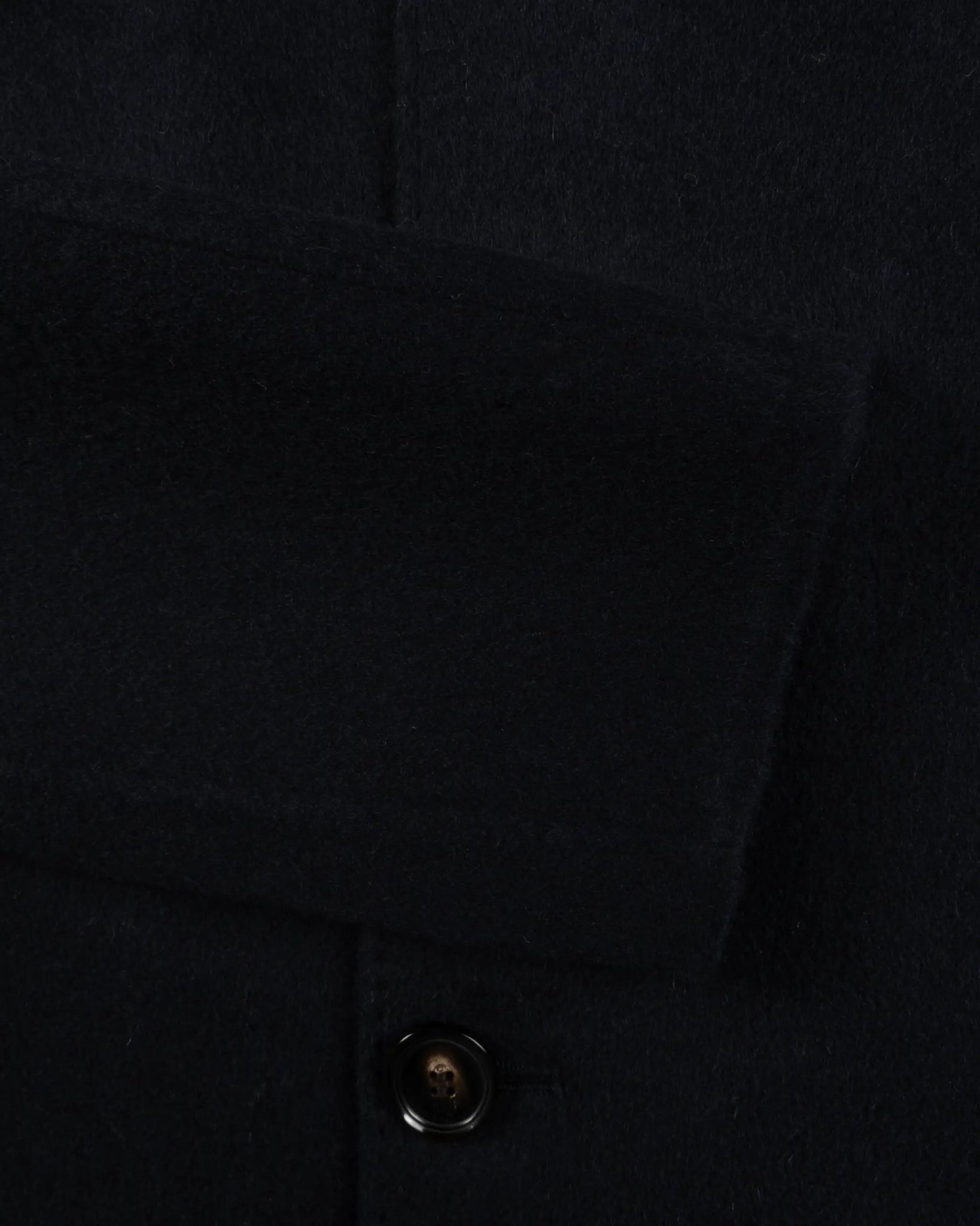 Marineblauer Double Face Wool Mantel von Luciano Barbera - Coats & Jackets LUCIANO BARBERA