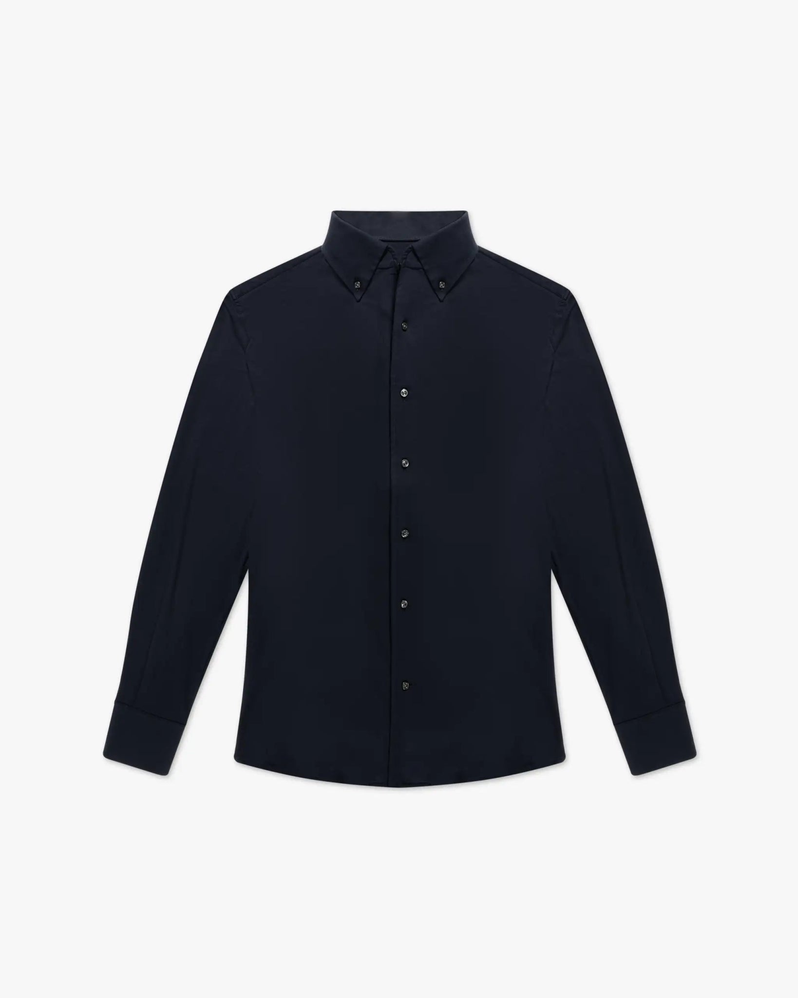 Marineblaues Jersey Shirt von Luciano Barbera - Shirts LUCIANO BARBERA