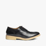 Marinefarbener Plateau Budapester mit Kreppsohle von Atelier Voisin - Shoes Atelier Voisin