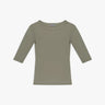 Meereskrone Bootsneck - Rippen - Shirt mit 3/4 - Ärmeln von Michael Stars - Shirts MICHAEL STARS