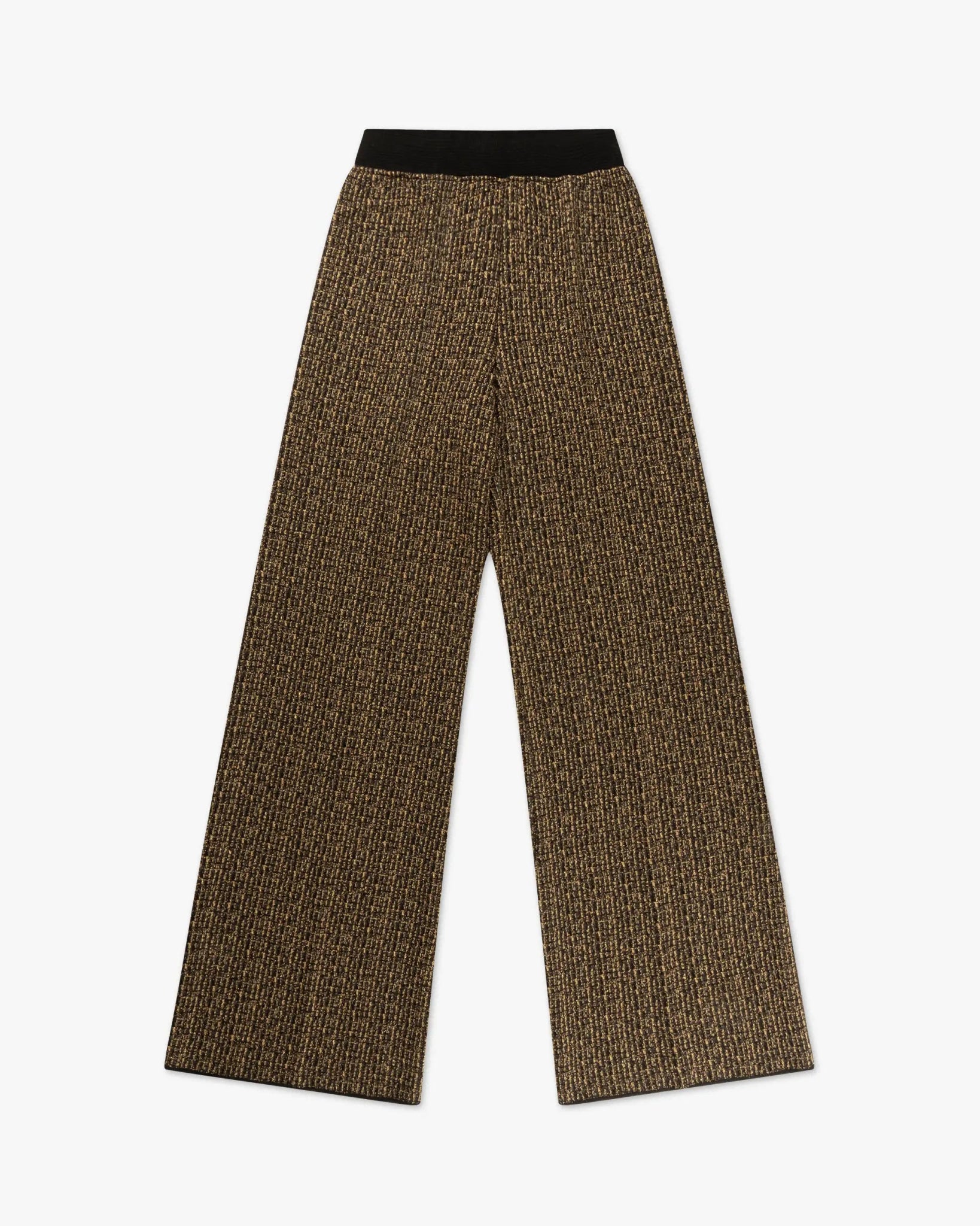 Merino Lurex Tweed Schlaghose von Siyu - Trousers SIYU