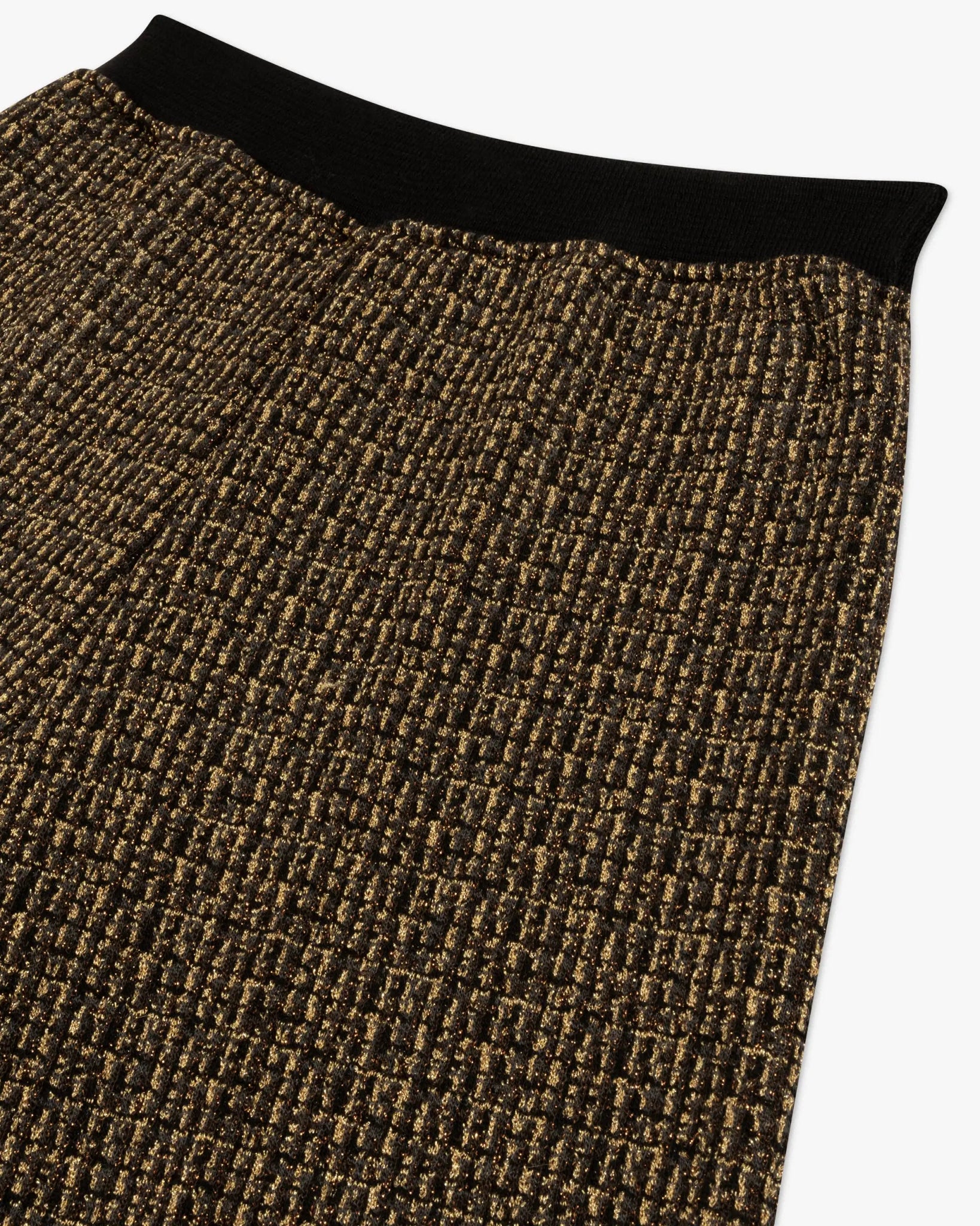 Merino Lurex Tweed Schlaghose von Siyu - Trousers SIYU