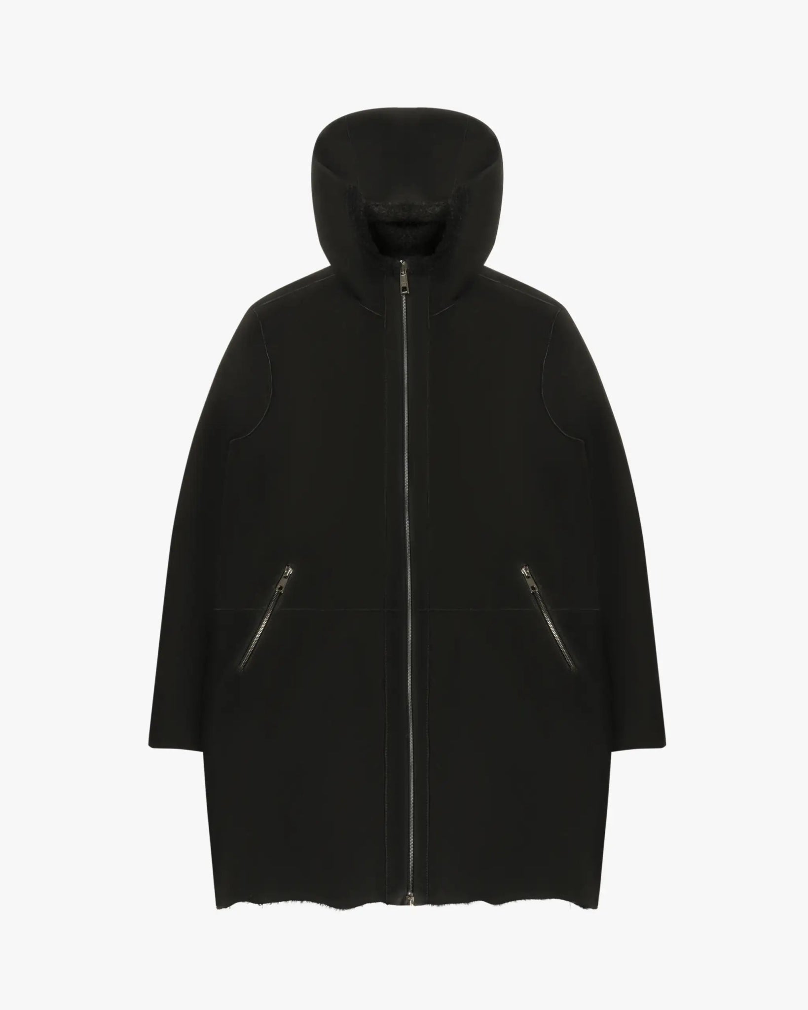Merino Parka mit Kapuze von Giorgio Brato - Coats & Jackets GIORGIO BRATO