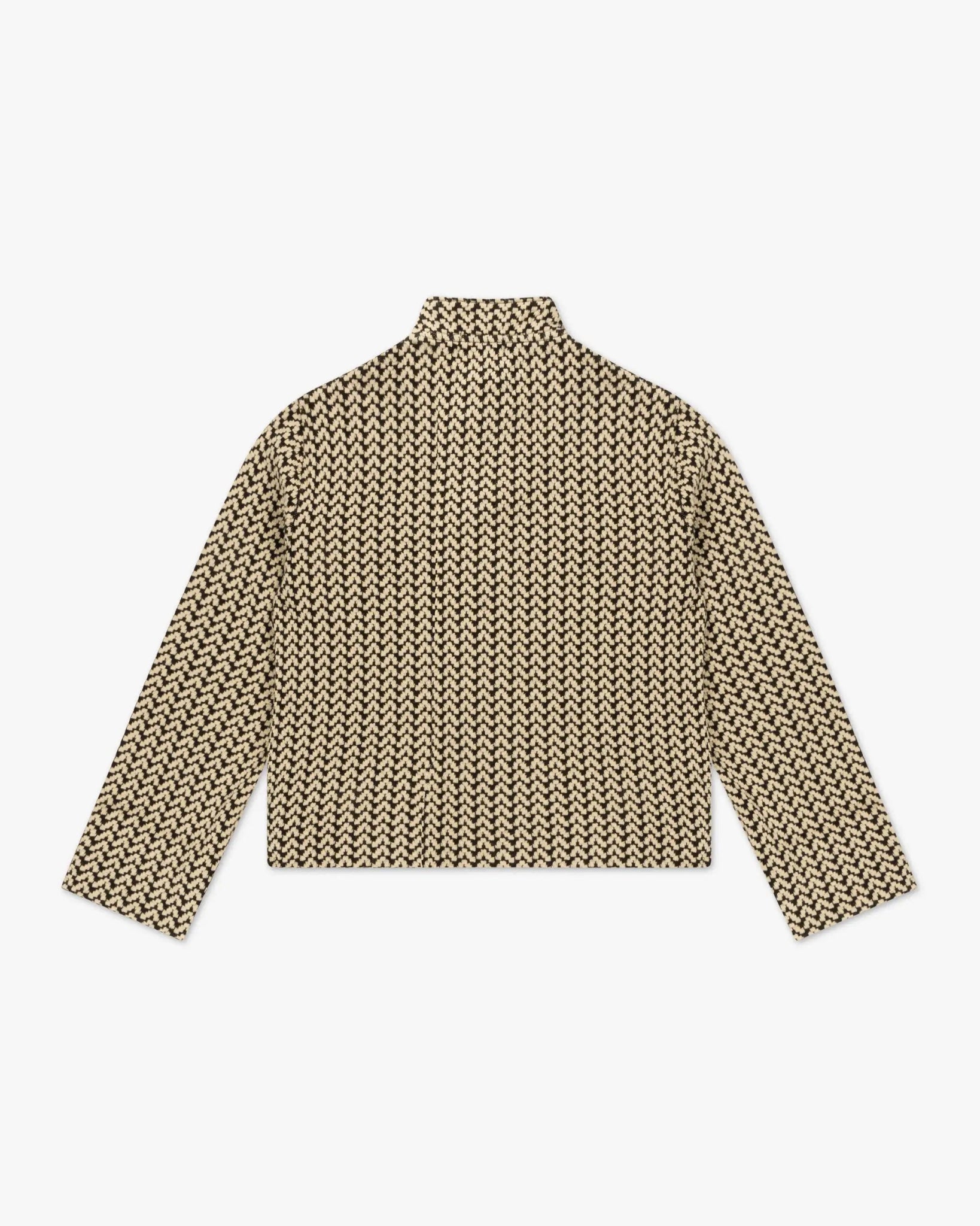 Merinowoll Jacquard Blazer von Siyu - Blazers SIYU