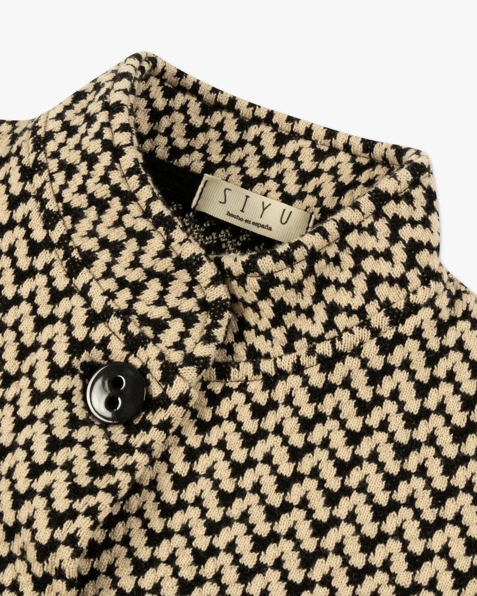 Merinowoll Jacquard Blazer von Siyu - Blazers SIYU