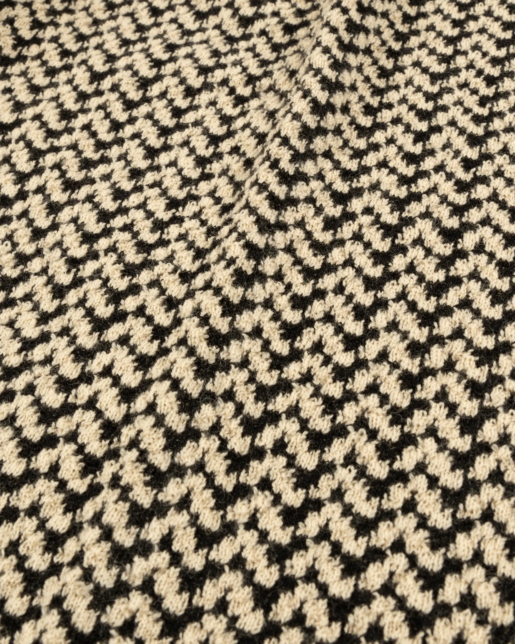 Merinowoll Jacquard Schlaghose von Siyu - Trousers SIYU