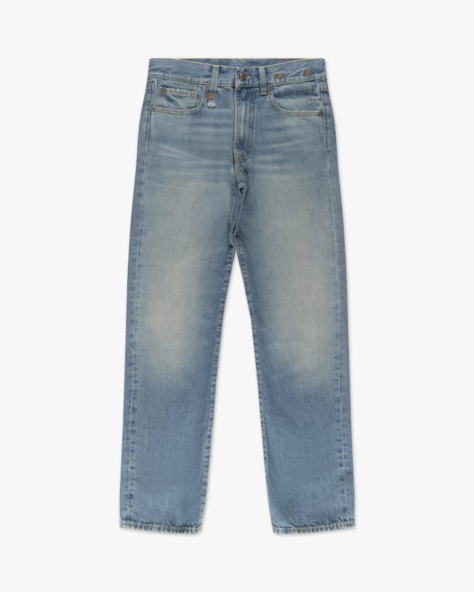 Merrinblaue Cuffed Romeo Denim Jeans von R13 New York - Trousers R13 WOMEN