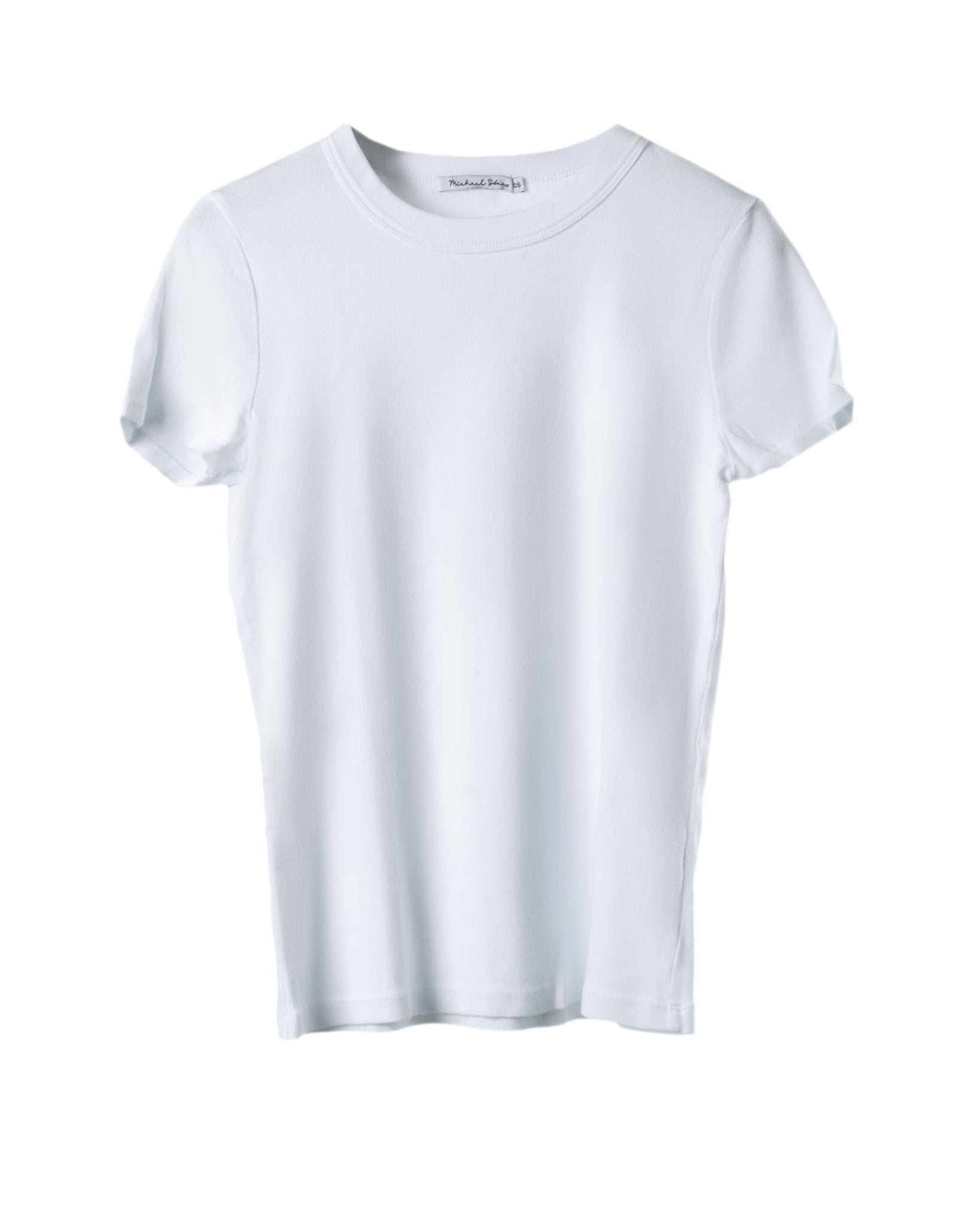 MICHAEL STARS | RIB - COTTON CREW NECK - T-Shirts MICHAEL STARS