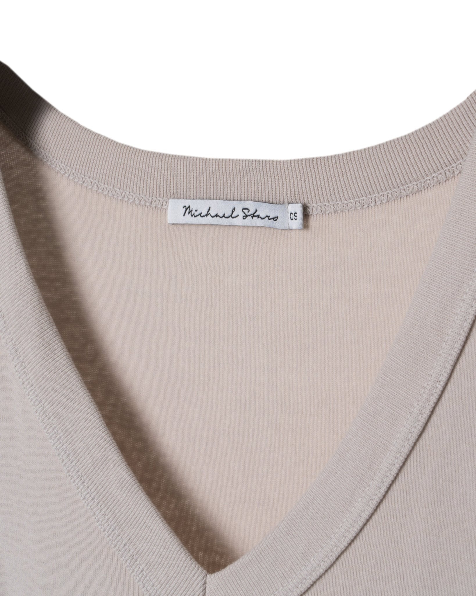 MICHAEL STARS | RIB COTTON V - TANKTOP - T-Shirts MICHAEL STARS
